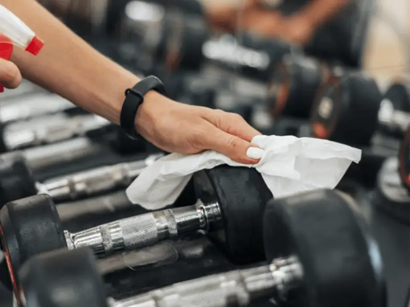 Fitnessstudio-Reinigung